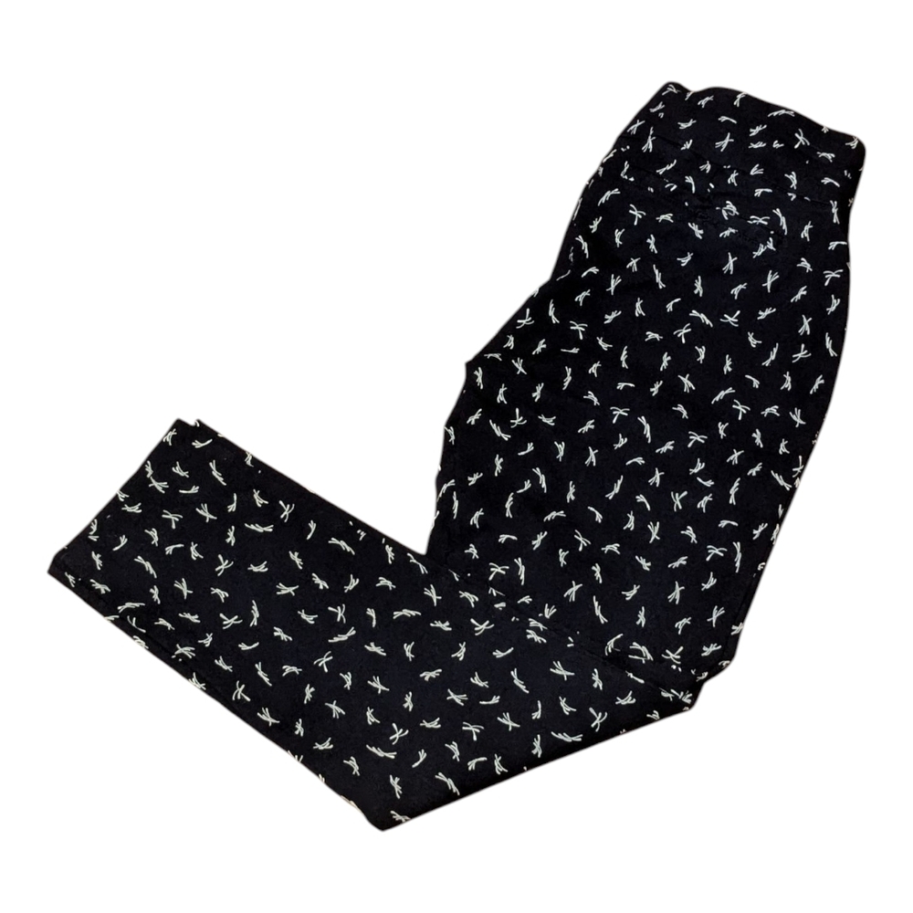 Maurices Navy and White Patterned Pants